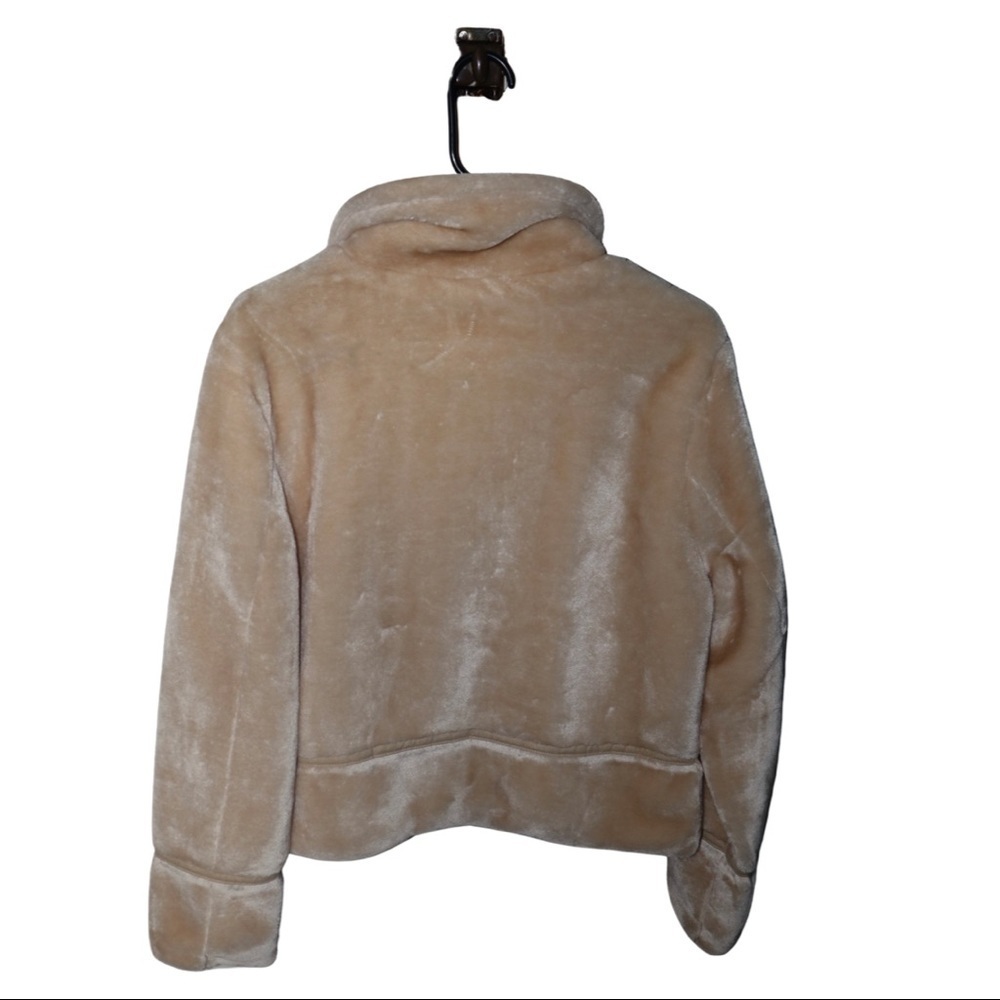 Fur Zip Up Coat - Picture 2 of 2